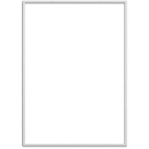 Poster & Frame Ramme 30x40 cm, Hvid