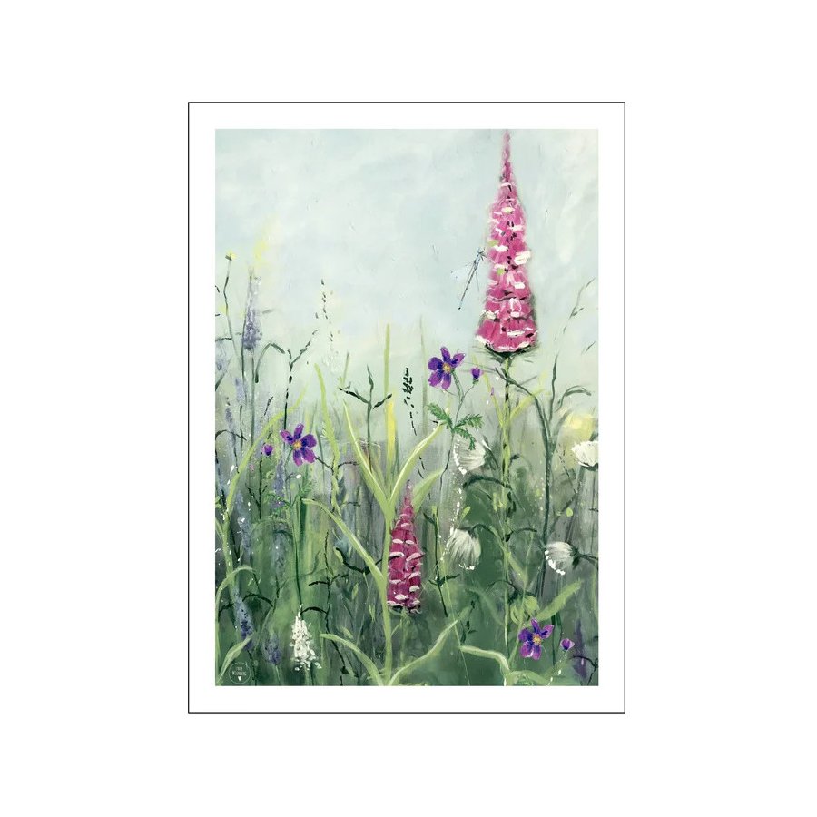 Poster & Frame Lydia Wienberg Poster Blomsterhaven 50x70 cm