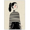 Poster & Frame Martin Jrgensen Poster Rebelgirl 50x70 cm