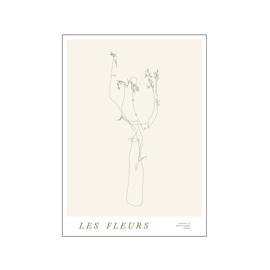 Poster & Frame Mie & Him Poster Les Fleurs 02 30x40 cm