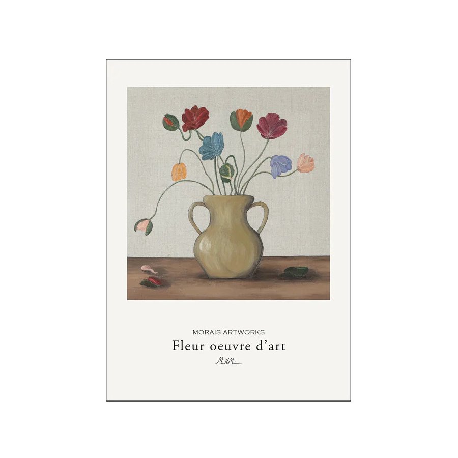 Poster & Frame Morais Artworks Fleur oeuvre dart Poster A3