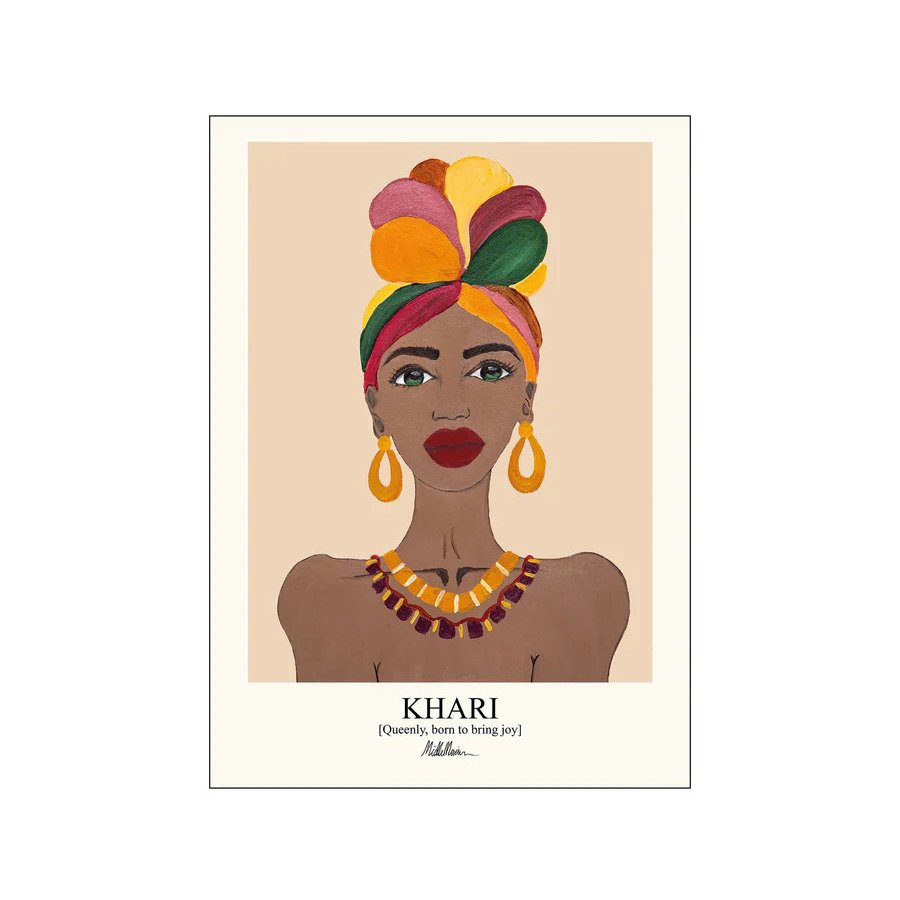 Poster & Frame Morais Artworks Poster Khari A3