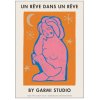 Poster & Frame The Poster Club x By Garmi Poster Dream within a dream orange 50x70 cm