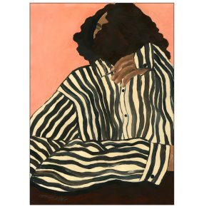Poster & Frame The Poster Club x Hanna Peterson Plakat Serene Stripes 50x70 cm