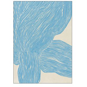 Poster & Frame The Poster Club x Rebecca Hein Plakat The Line 50x70 cm, Blue