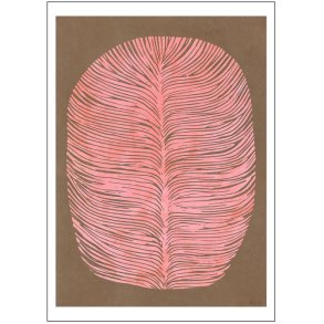 Poster & Frame The Poster Club x Rebecca Hein Plakat Pink Lagoon 50x70 cm