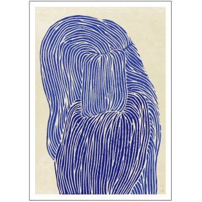 Poster & Frame The Poster Club x Rebecca Hein Plakat Deep Blue 50x70 cm