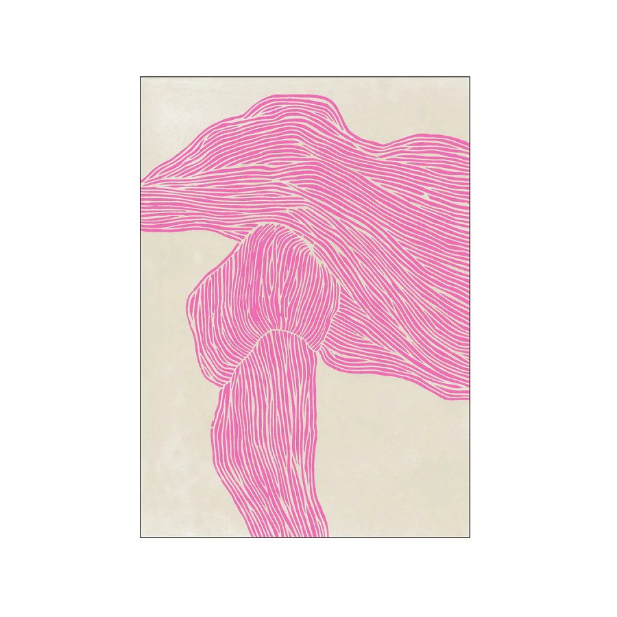 Poster & Frame The Poster Club x Rebecca Hein Poster The Line 50x70 cm, Pink