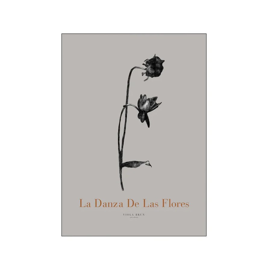 Poster & Frame Viola Brown Poster La danza de la flores A3