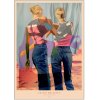 Poster & Frame Amalie Hovgesen Poster Two Girls 50x70 cm