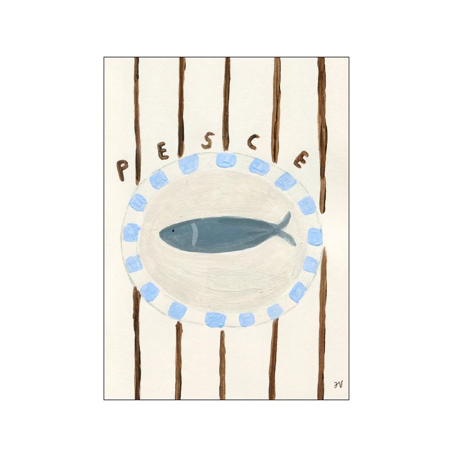 Poster & Frame TPC x Isabelle Vandeplassche Poster Pesce 30x40 cm