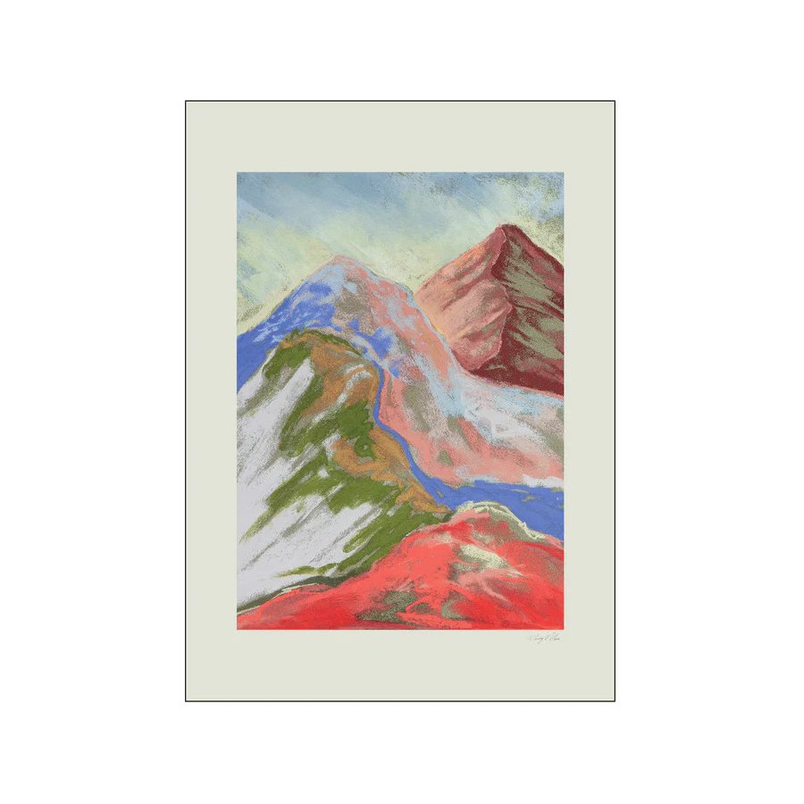 Poster & Frame TPC x Mandy Maria Poster Cuillin Ridge ll 50x70 cm