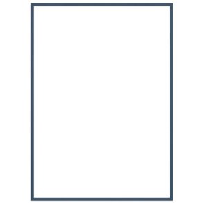 Poster & Frame Rahmen 30x40 cm, Indisches Blaugrn