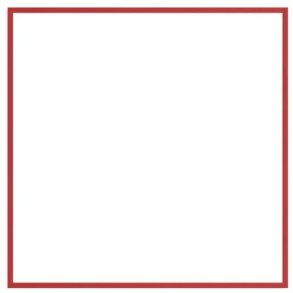 Poster & Frame Rahmen 50x50 cm, Rot