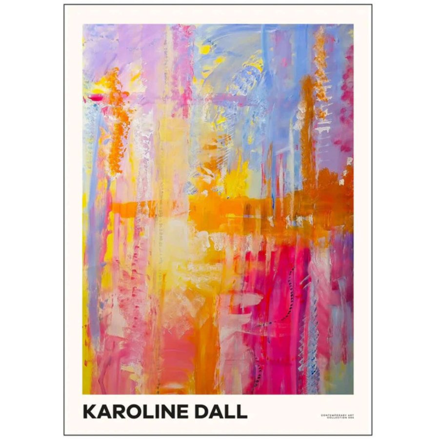 Poster & Frame Karoline Dall Contemporary Art Collection 05 50x70 cm