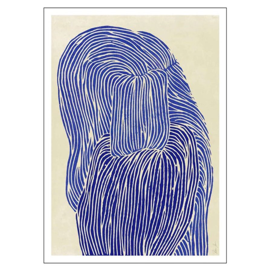 Poster & Frame The Poster Club x Rebecca Hein Plakat 70x100 cm, Deep Blue