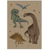 Poster & Frame Marenberg Plakat Dinosaur A3