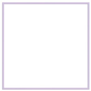 Poster & Frame Rahmen 50x50 cm, Lila