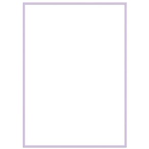Poster & Frame Ramme A4, Lilac
