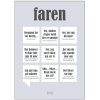 Dialgt Faren Plakat A3