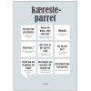 Dialgt Kresteparret Plakat 70x100 cm