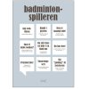 Dialgt Badmintonspilleren Plakat A3