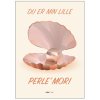 Citatplakat Du Er Min Perle’mor A4