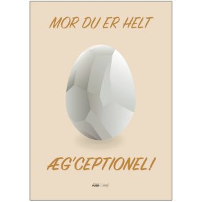 Citatplakat Du Er �g'ceptionel 70x100 cm