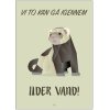 Citatplakat Ilder Vand A3