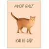 Citatplakat Hvor Galt Katte G A4
