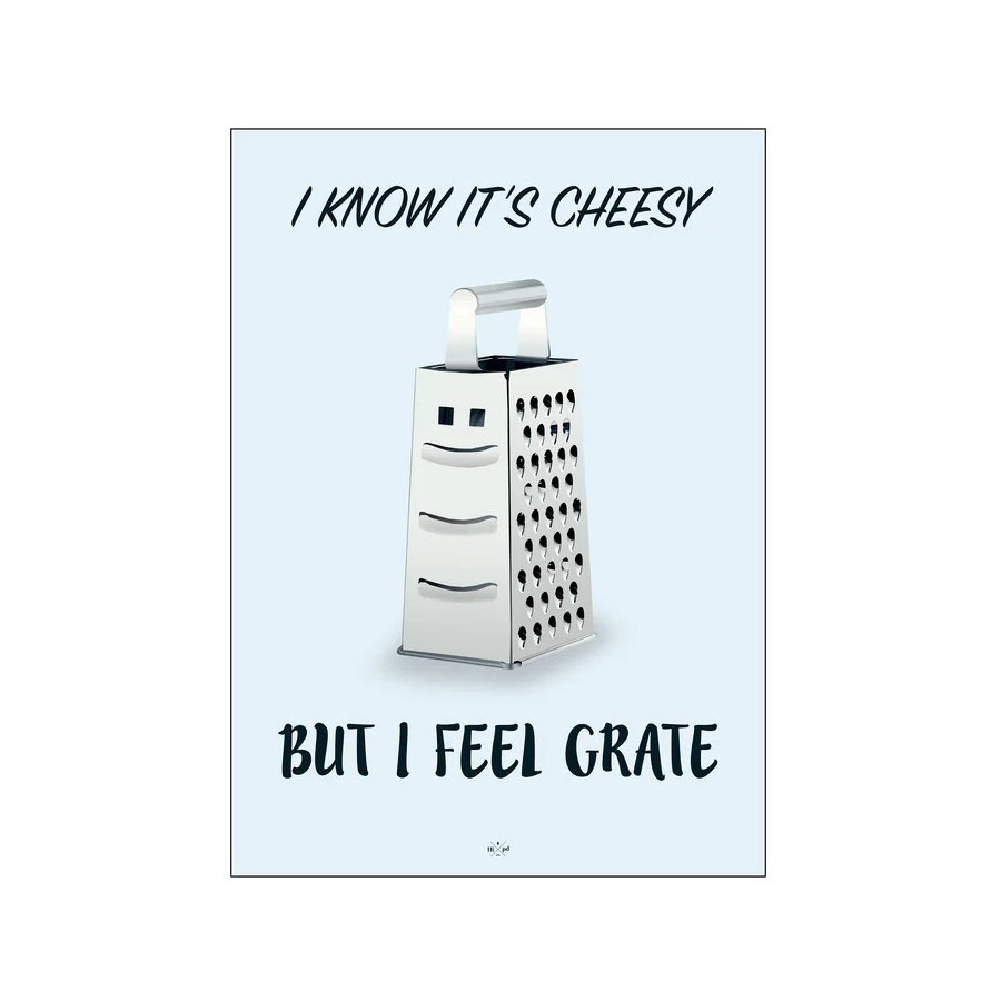 Citatplakat I Feel Grate A4