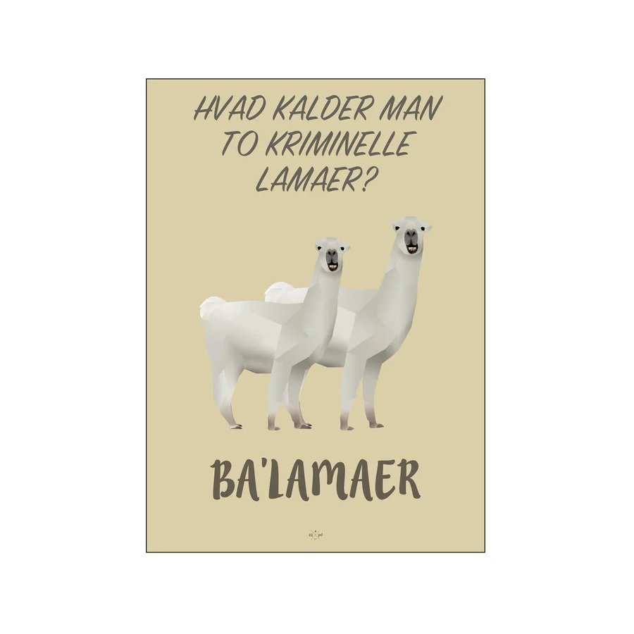 Citatplakat Ba'lamaer A4
