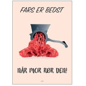 Citatplakat Fars 50x70 cm