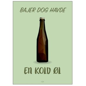 Citatplakat Bajer A3