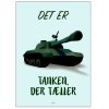 Citatplakat Det Er Tanken Der Tller A3
