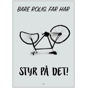 Citatplakat Far Har Styr P� Det! 70x100 cm