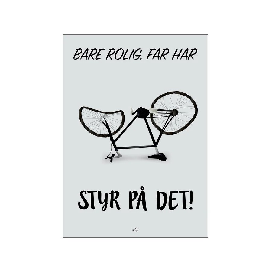Citatplakat Far Har Styr P Det! A3
