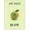 Citatplakat Hva' vler Du Om 50x70 cm, Grn