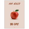 Citatplakat Hva' vler Du Om A4, Rd