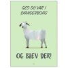 Citatplakat Ged Du Var I Skanderborg A4