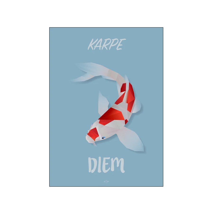 Citatplakat Karpe Diem A3