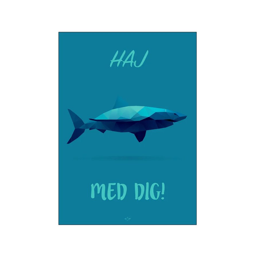 Citatplakat Haj Med Dig A4