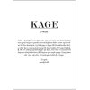 Citatplakat Kage Definition A4