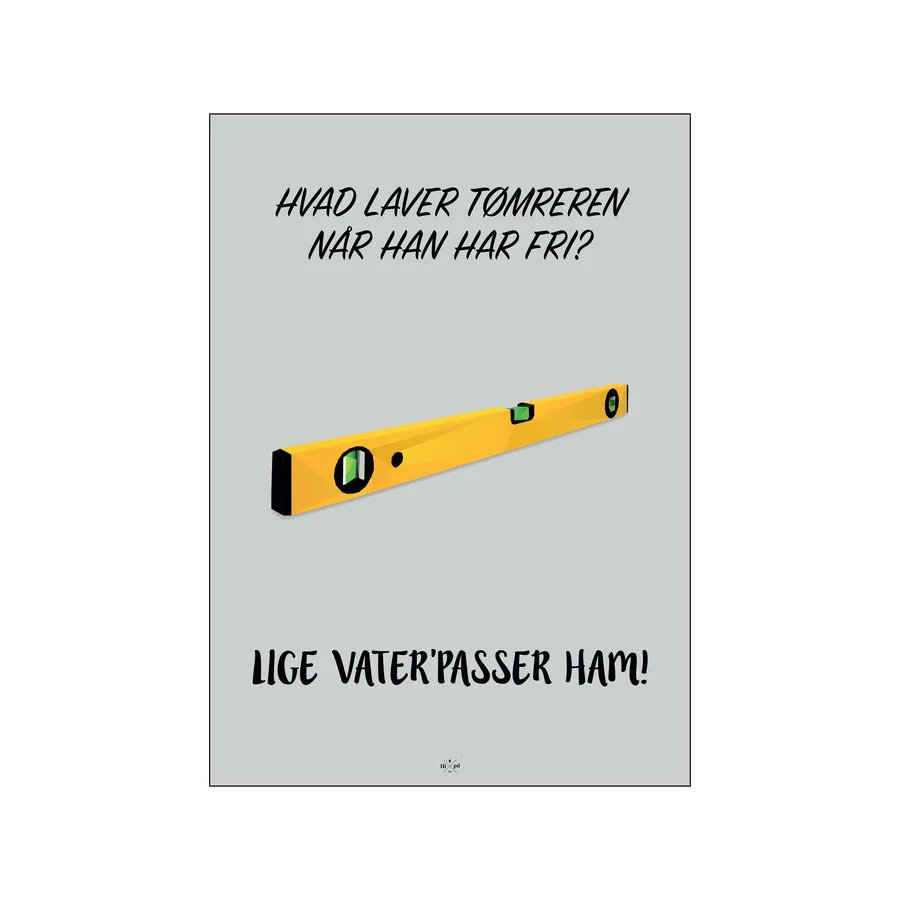 Citatplakat Hvad Laver Tmreren A3