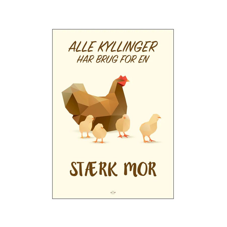 Citatplakat Strk Mor A3