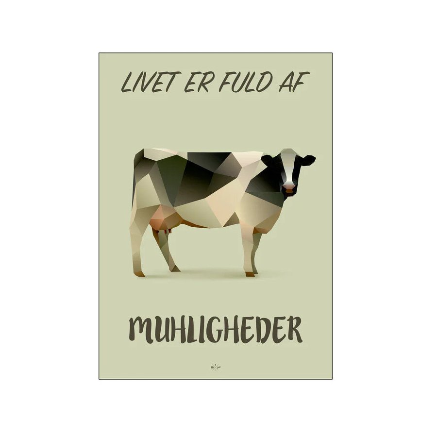 Citatplakat Muhligheder A3