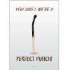 Citatplakat The Perfect Match A3