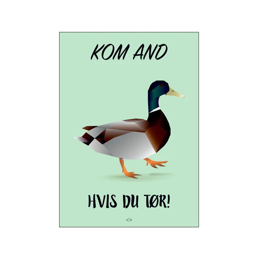 Citatplakat Kom And A4, Grn
