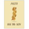 Citatplakat Pasta A4