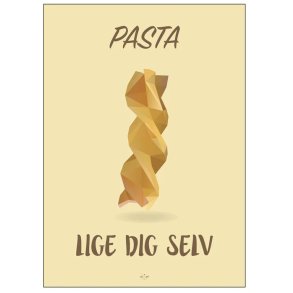 Citatplakat Pasta A3
